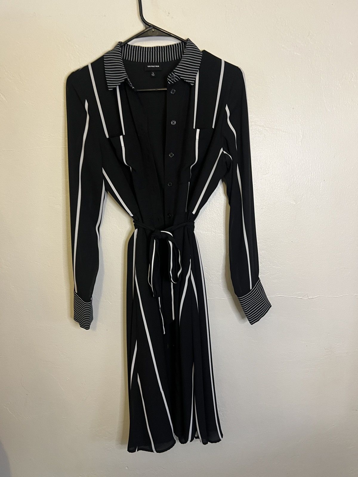 WhoWhat Black & White Dress Size S / US 4 / IT 40 - 2 Thumbnail