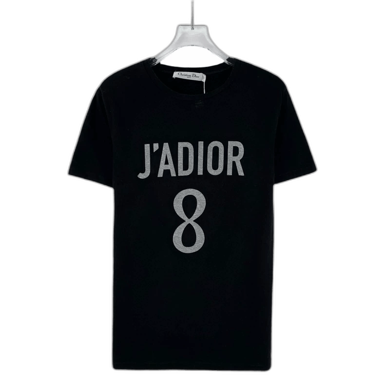 Dior Christian Dior Black Letter Print Tshirt-2506 Size XS / US 0-2 / IT 36-38 - 1 Thumbnail