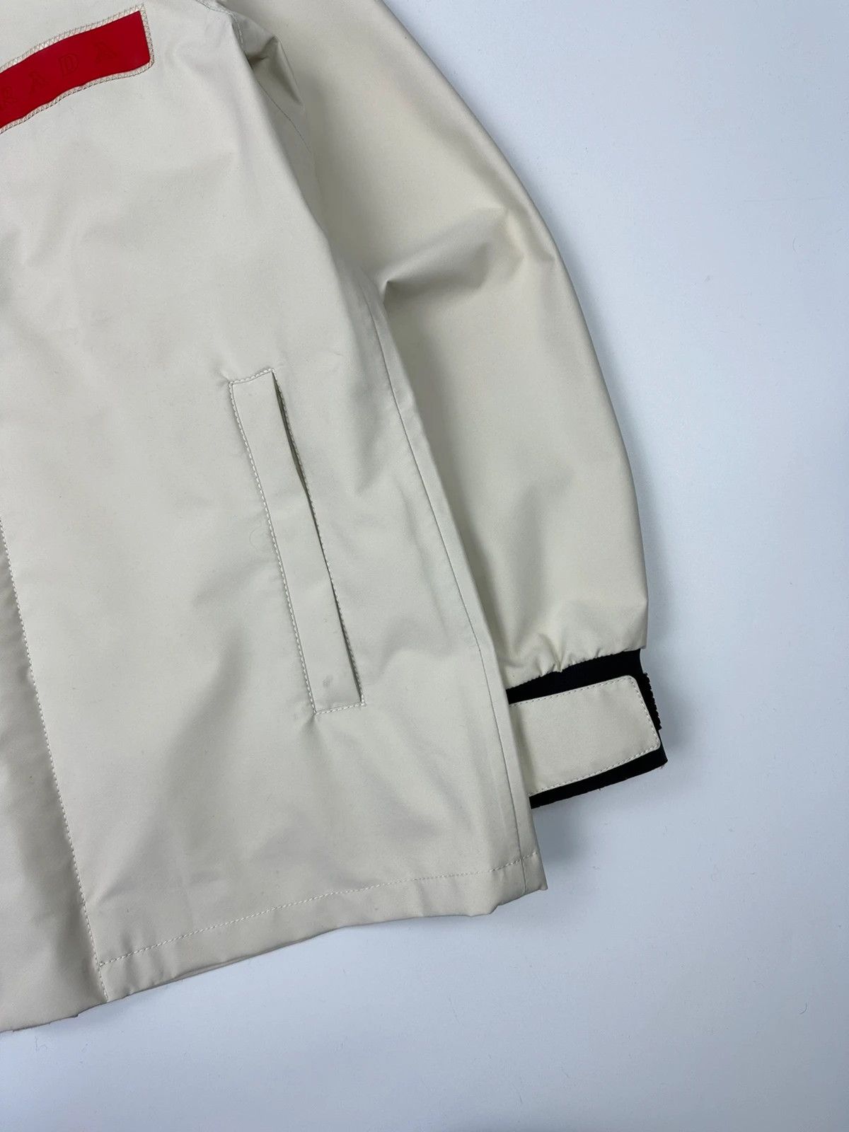 Prada Prada Sport FW2000 White Sailing Rain Jacket Gore-Tex Size US M / EU 48-50 / 2 - 3 Thumbnail