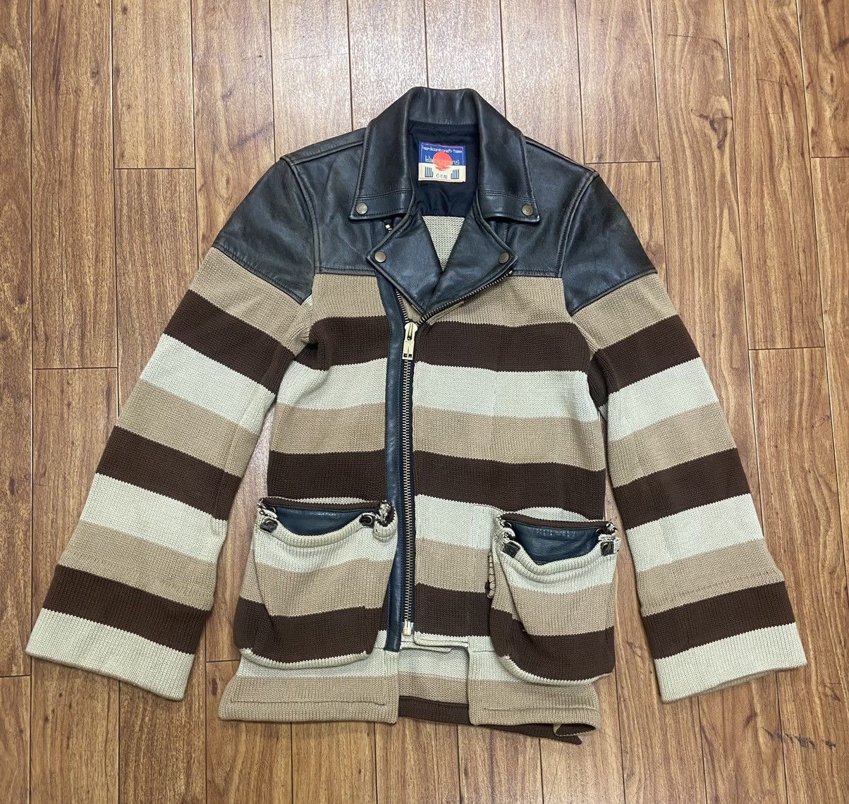Blackmeans Blackmeans 2012 Knitted Riders Jacket Size US M / EU 48-50 / 2 - 3 Thumbnail