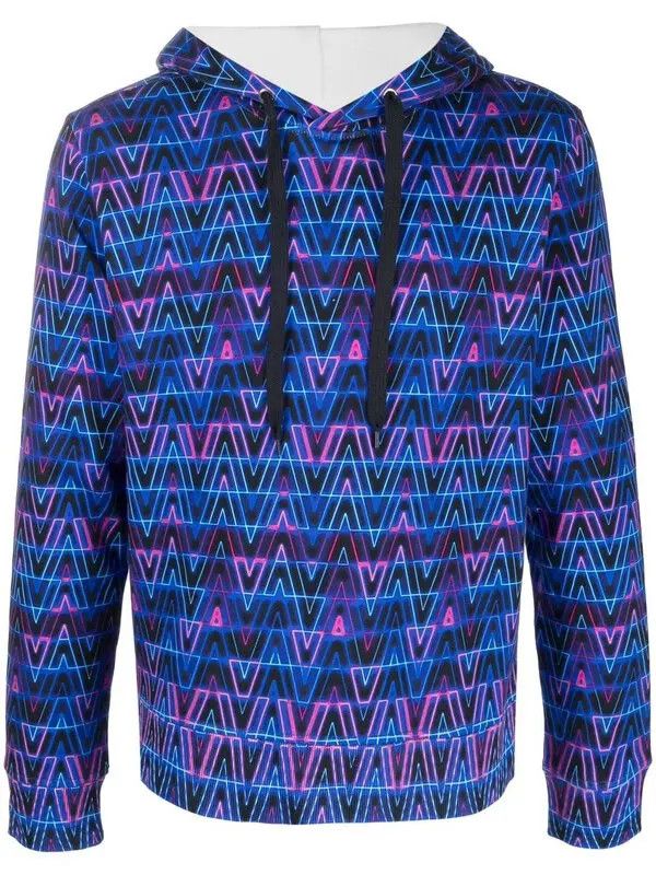 Valentino o1y0525 Logo Hoodie in Multicolor Size US L / EU 52-54 / 3 - 1 Thumbnail