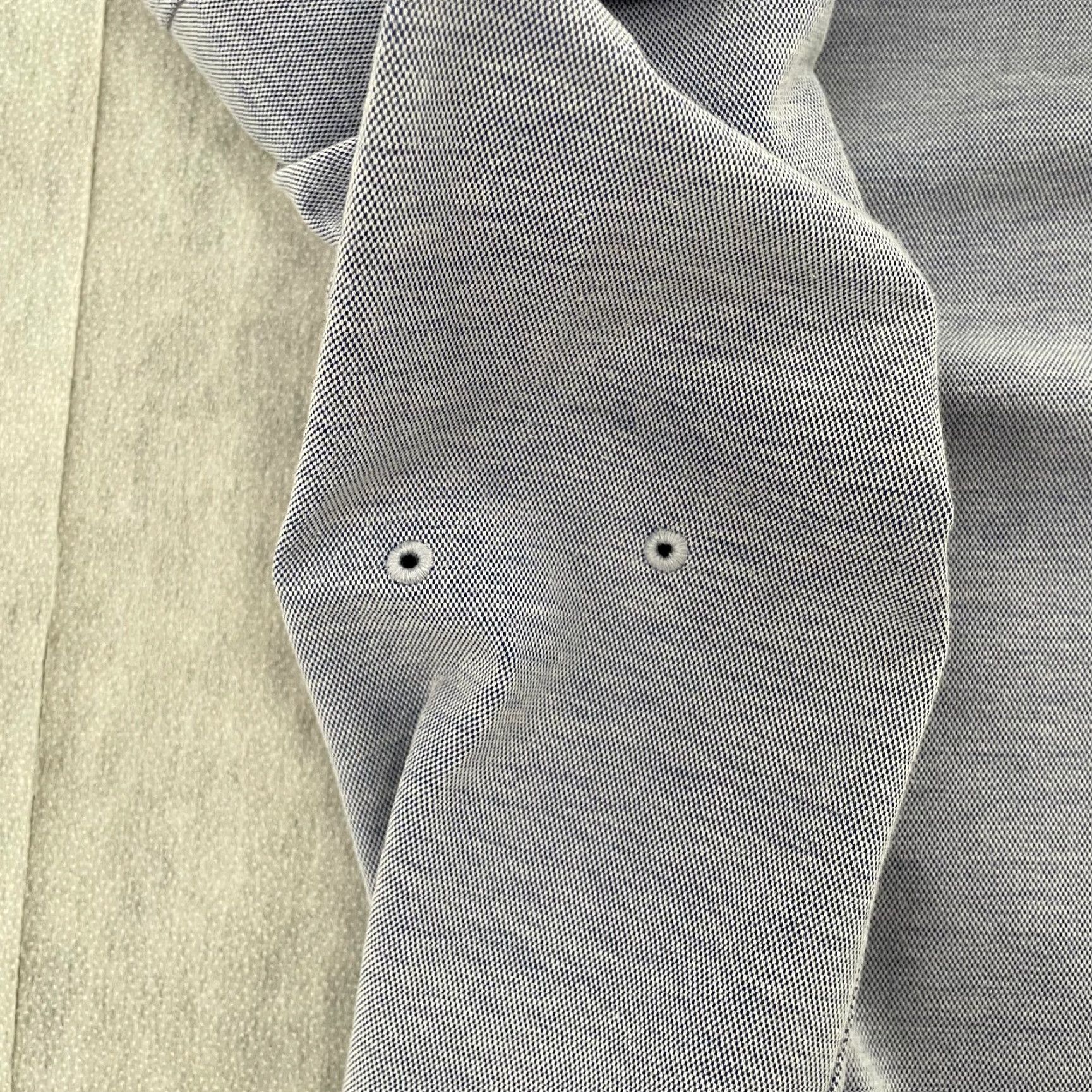 Lululemon Lululemon Commission Shirt Adult Large Blue Button-Up Long Sleeve Slim Fit Mens Size US L / EU 52-54 / 3 - 7 Thumbnail