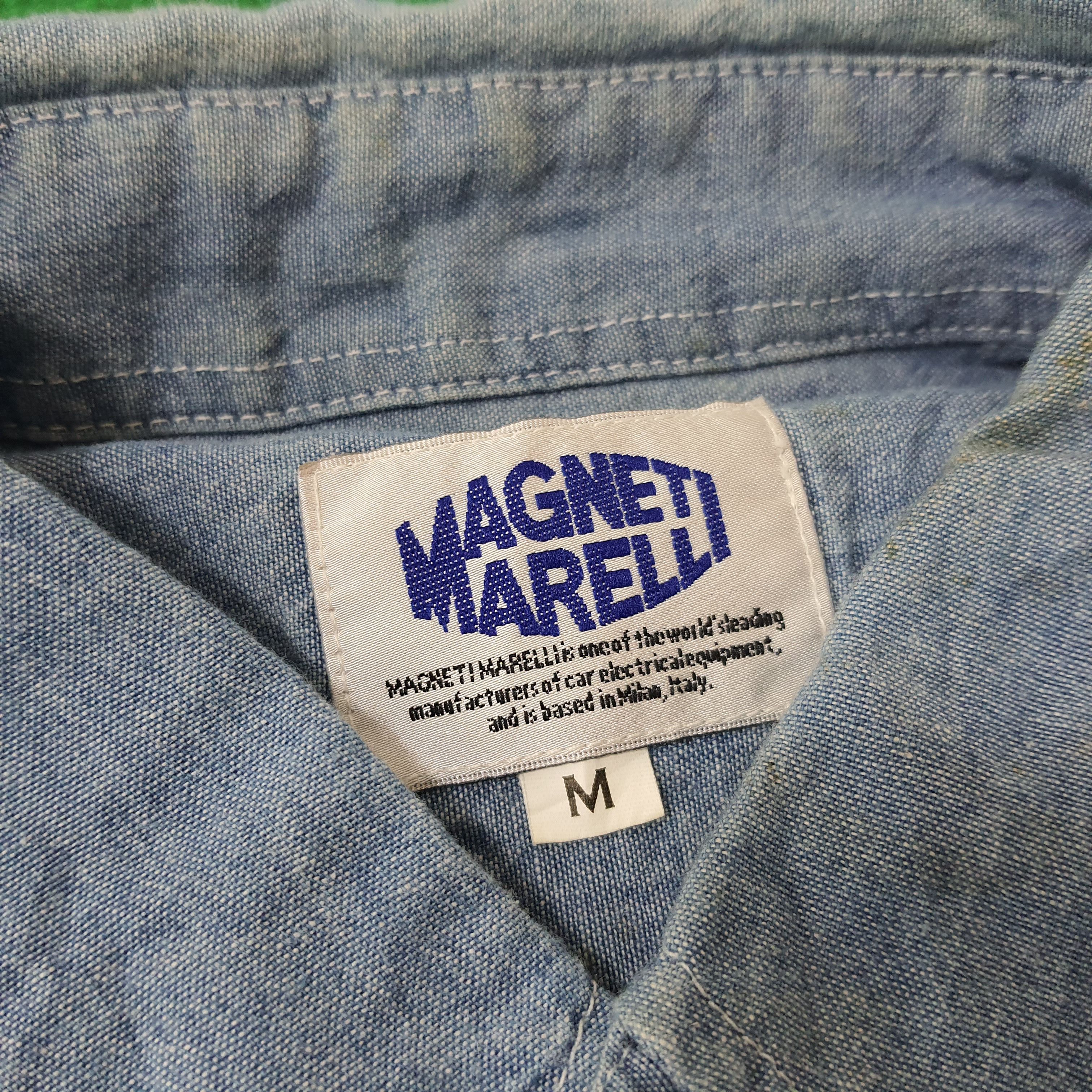 Ferrari × Vintage Vintage Ferrari Magneti Marelli Motorsports Racing Shirt Size US L / EU 52-54 / 3 - 6 Thumbnail
