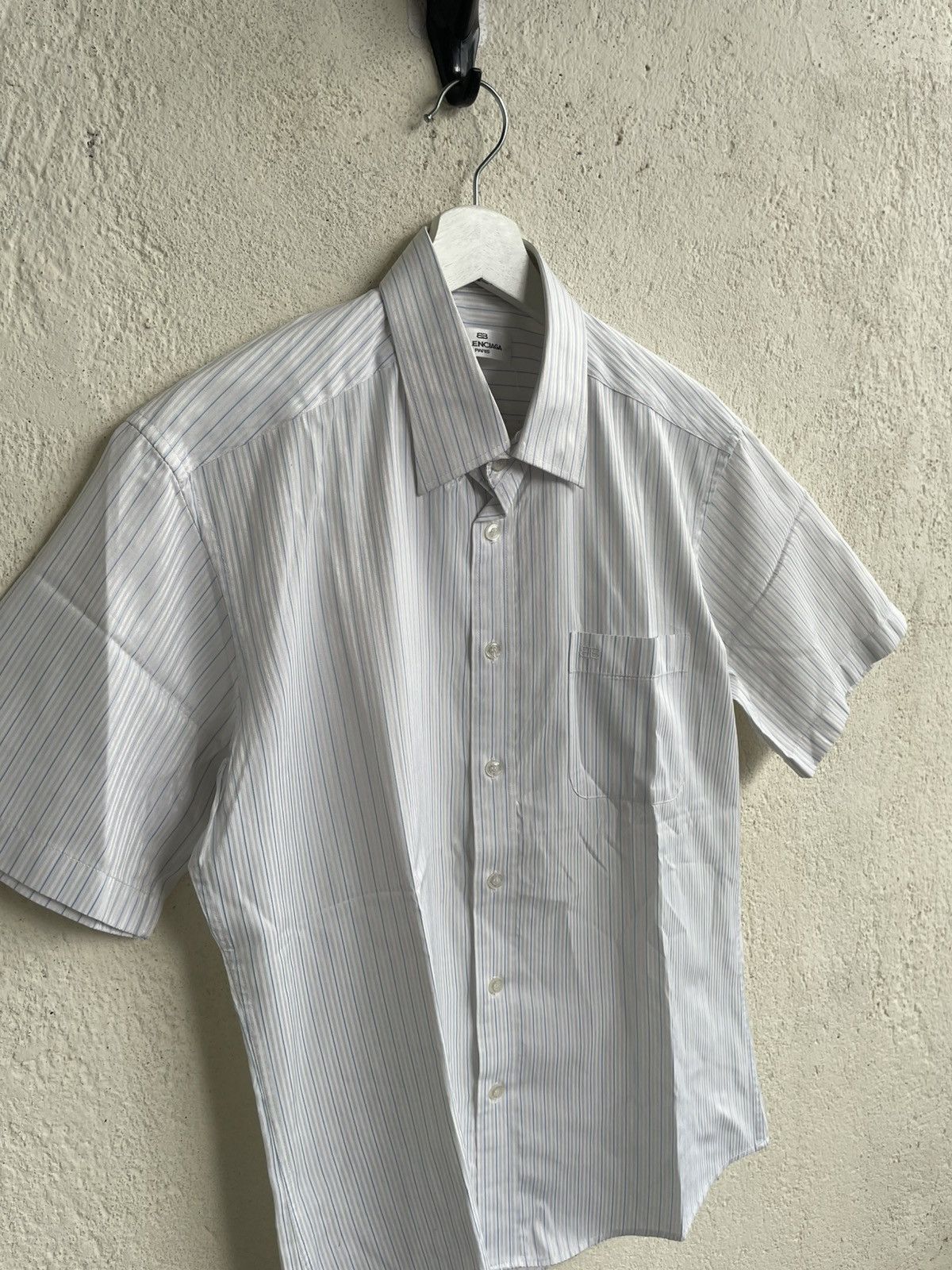 Balenciaga 2000s Balenciaga Shirts Button Up Stripped Y2K Ifsix YSL Y’s Size US L / EU 52-54 / 3 - 6 Thumbnail
