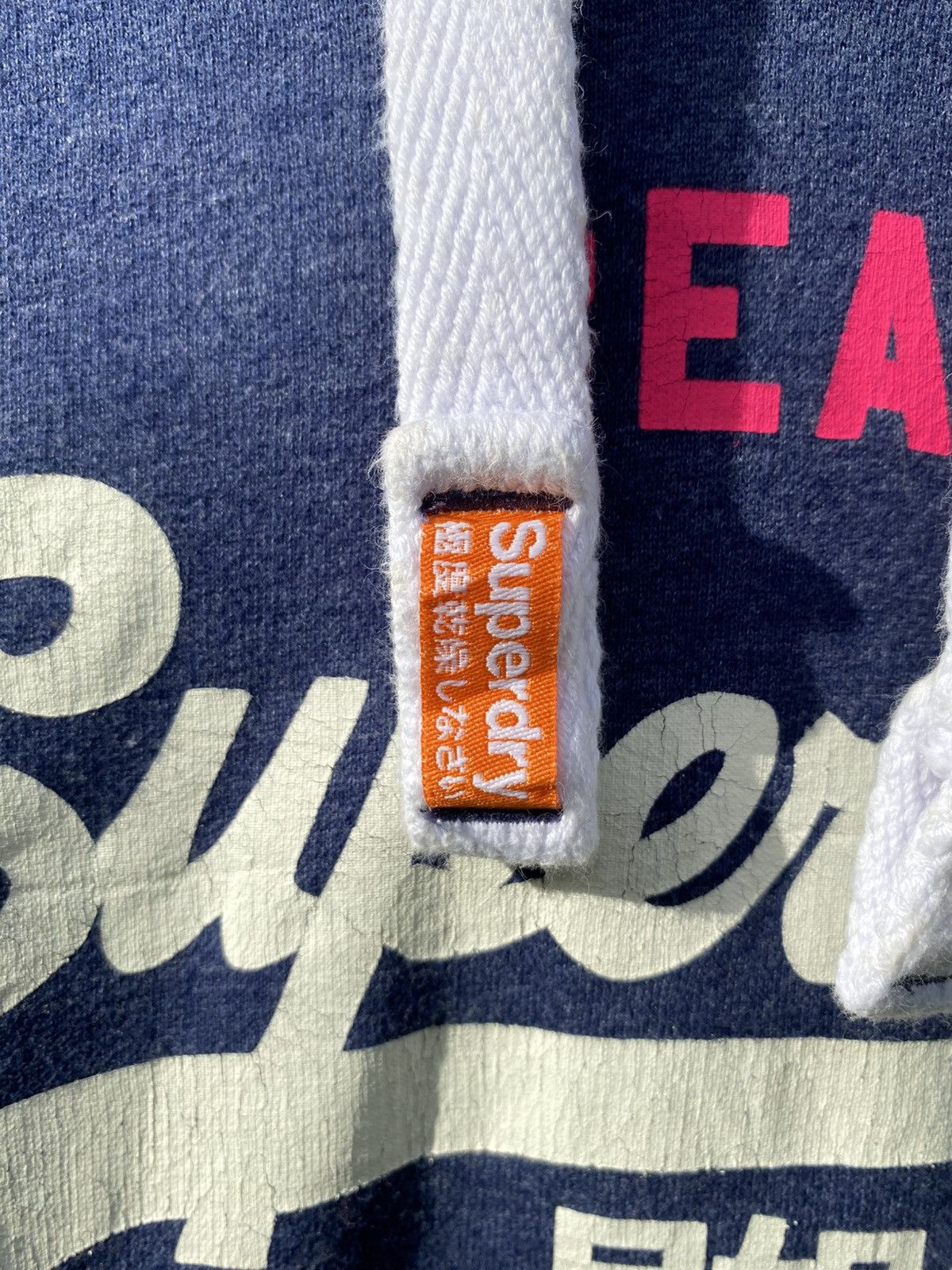 Superdry SuperDry Vintage Pullover Hoodie Big Logo Japan Style Y2K Size S / US 4 / IT 40 - 8 Thumbnail