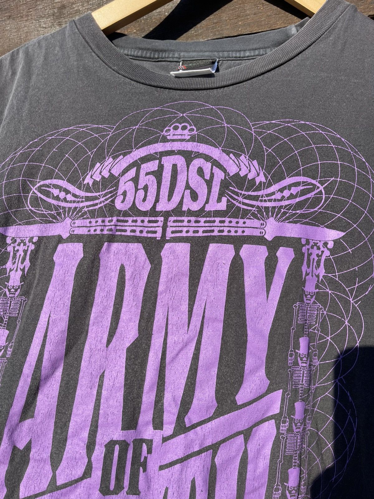 55DSL 55DSL Army Of Death vintage t-shirt black Size US L / EU 52-54 / 3 - 4 Thumbnail