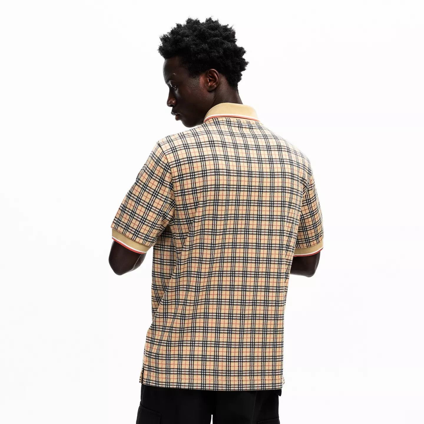 Burberry o1g2r1mq0426 Burb Pelham Polo Shirt in Multicolor Size US M / EU 48-50 / 2 - 4 Thumbnail