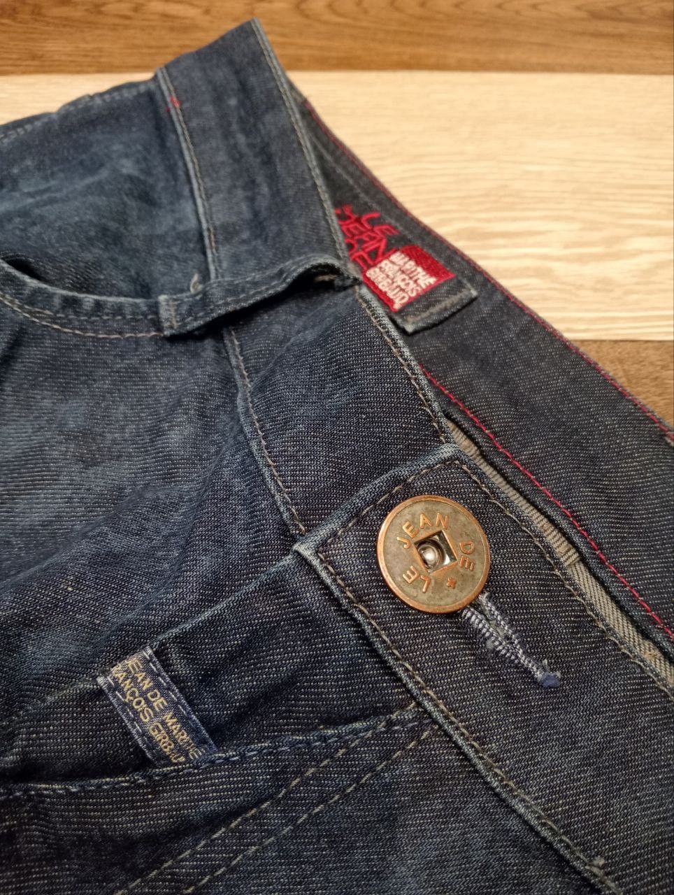 Marithe + Francois Girbaud MARITHE FRANCOIS GIRBAUD JAPAN BLUE STRETCH DENIM JEANS Size US 34 / EU 50 - 6 Thumbnail