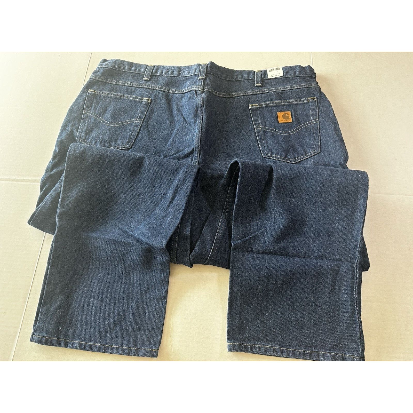 Carhartt Carhartt Blue Jeans 46x32 Relaxed Cotton Workwear Denim NWT Size US 44 / EU 60 - 21 Thumbnail