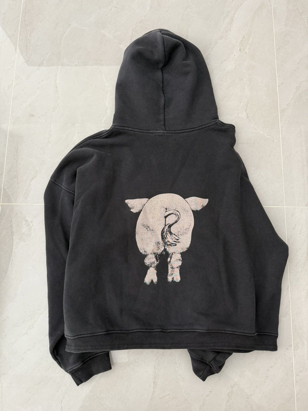 トップス ERD 24SS Pig Allen Man Pig Zipper Hoodie ERD 24SS Pig Allen Man Pig Zipper Hoodie - DMC ITEM | Depop