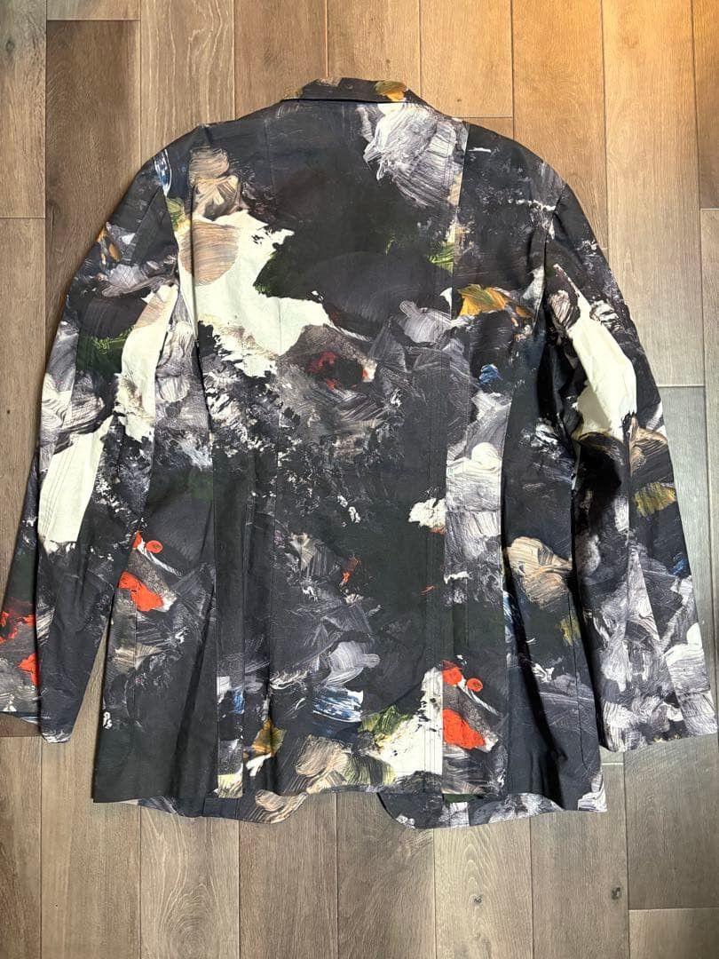 Yohji Yamamoto NEW UNUSED POUR HOMME 16SS Yuka Asakura Cotton Jacket Size US XL / EU 56 / 4 - 3 Thumbnail