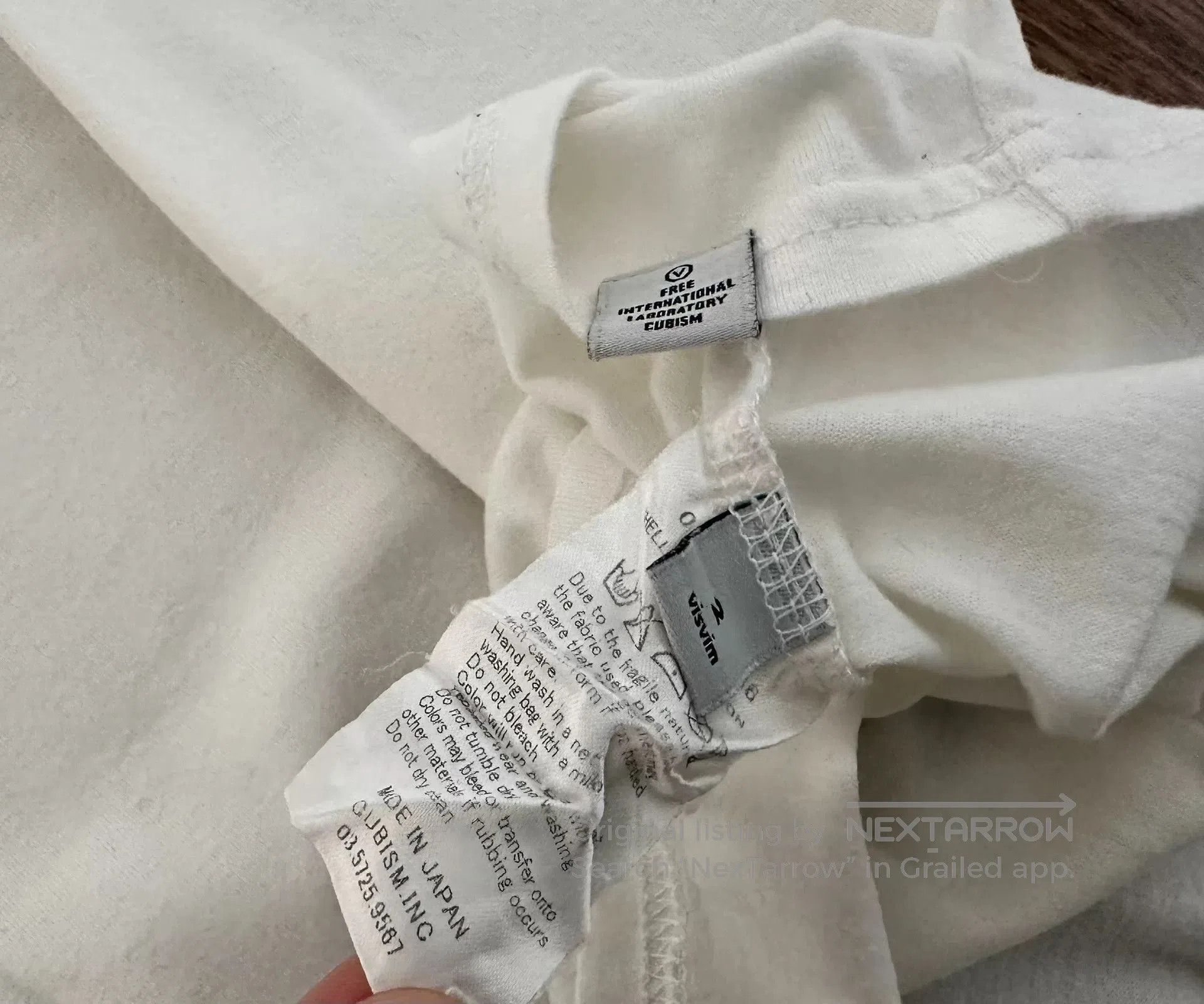 Visvim visvim inyan crew short sleeve tee. Size US S / EU 44-46 / 1 - 4 Thumbnail