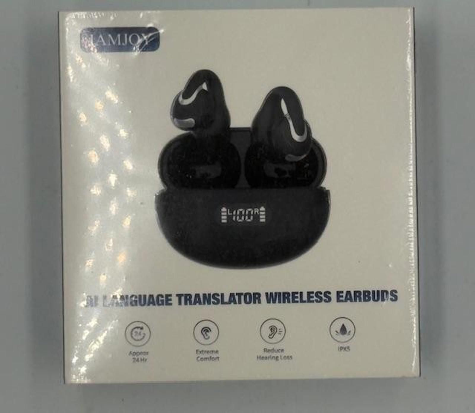 Incarnation AI Language Translator Wireless Earbuds Bluetooth 5.4 IPX5 Size ONE SIZE - 1 Thumbnail