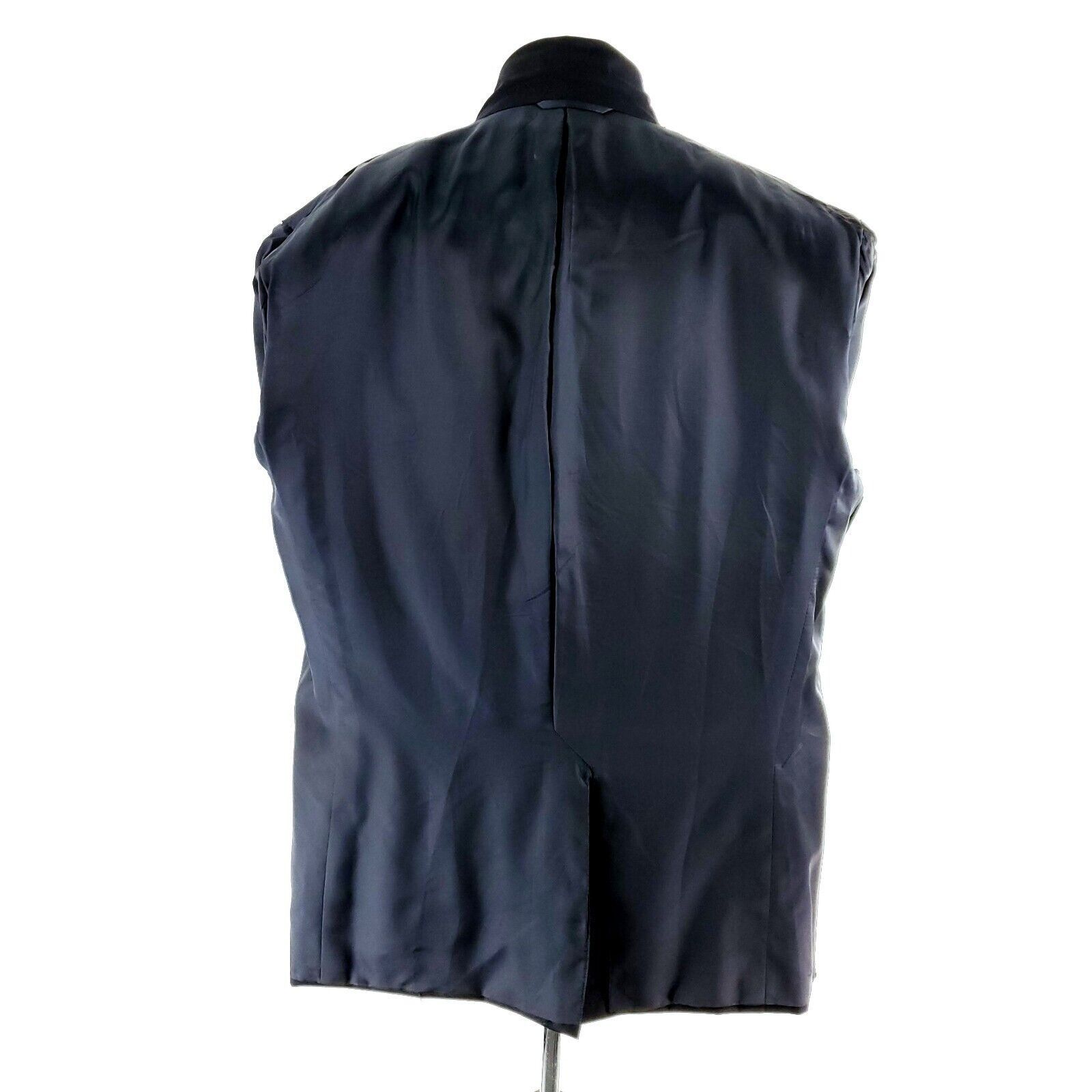 Hickey Freeman Hickey Freeman Boardroom Wool 2 Button Blazer 42R Or Slim Fi Size 42R - 11 Thumbnail