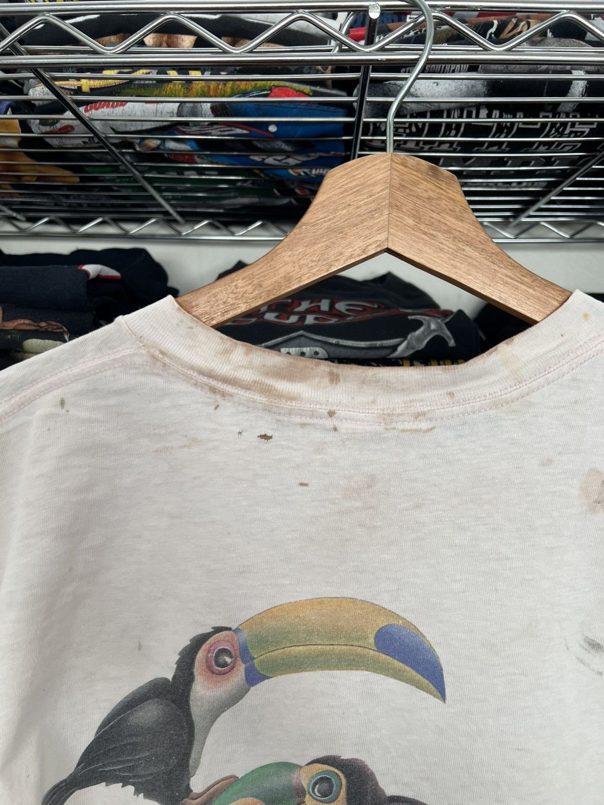 Caribbean 90s Jimmy Buffett’s Caribbean Soul Toucan Habitat Tee Size US M / EU 48-50 / 2 - 4 Thumbnail