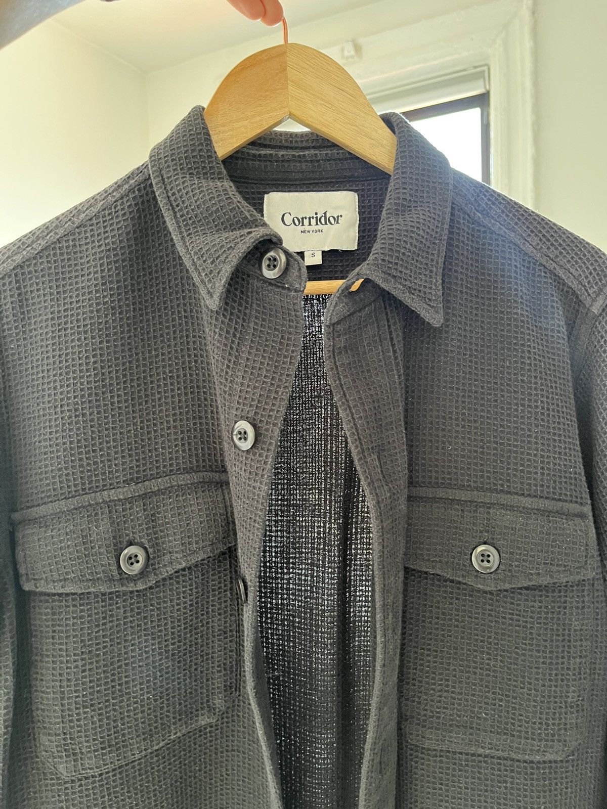 Corridor Corridor waffle-knight Kingston overshirt Size US S / EU 44-46 / 1 - 4 Thumbnail