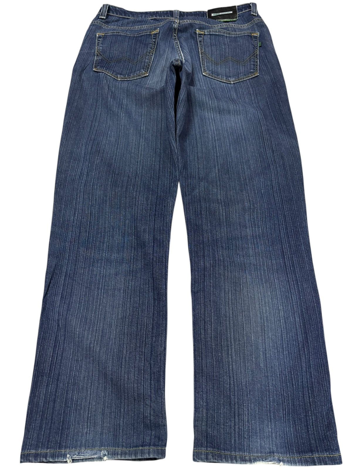 Edwin Vtg Edwin Japan 403 Distressed Jeans Size US 33 - 2 Thumbnail