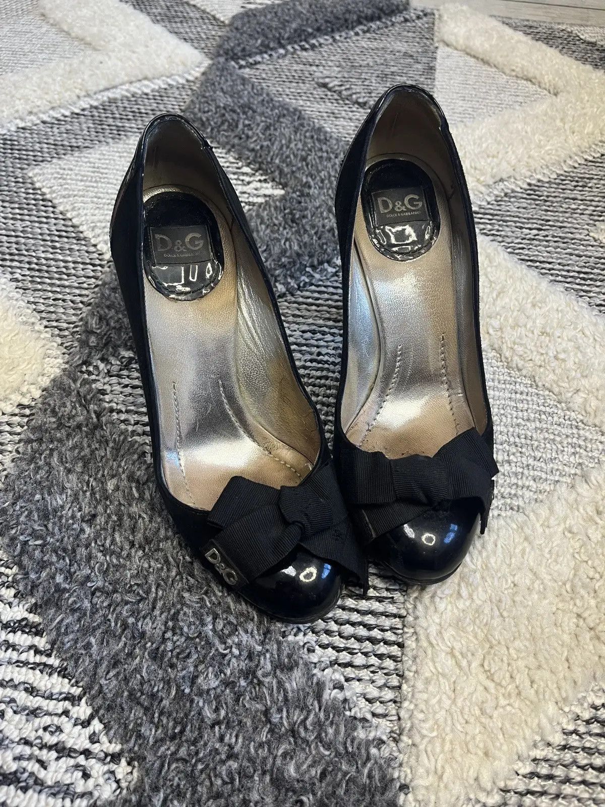 Dolce & Gabbana DOLCE GABBANA Y2K VINTAGE HIGH HEEL SHOES Size US 8 / IT 38 - 2 Thumbnail