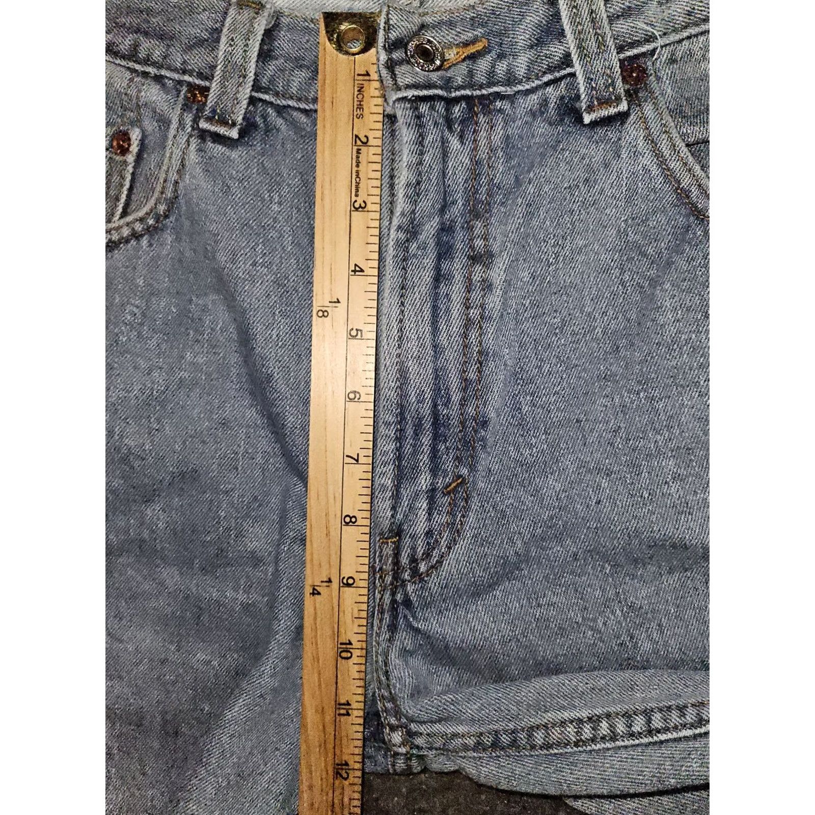 Levi's VINTAGE Levi's 550 Relaxed Fit Straight Jeans Mens 34x34 Blue Denim Y2K Retro Distressed Comfort Pockets Leather? Size US 34 / EU 50 - 5 Thumbnail