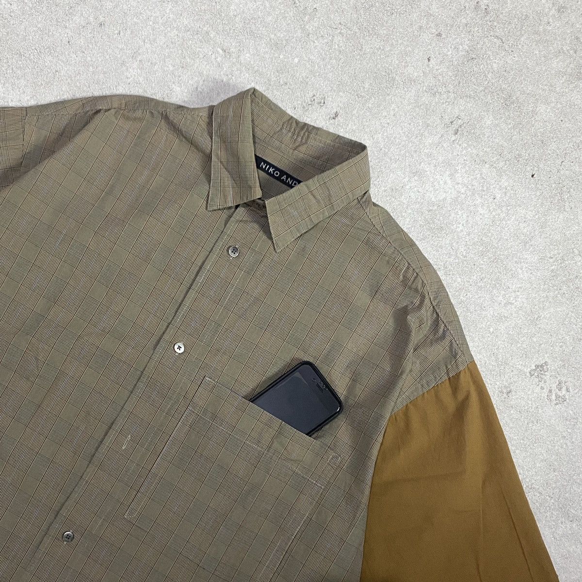 Issey Miyake × Japanese Brand × Tsumori Chisato Vintage NIKO AND… Pattern Shirt Size US XL / EU 56 / 4 - 2 Thumbnail