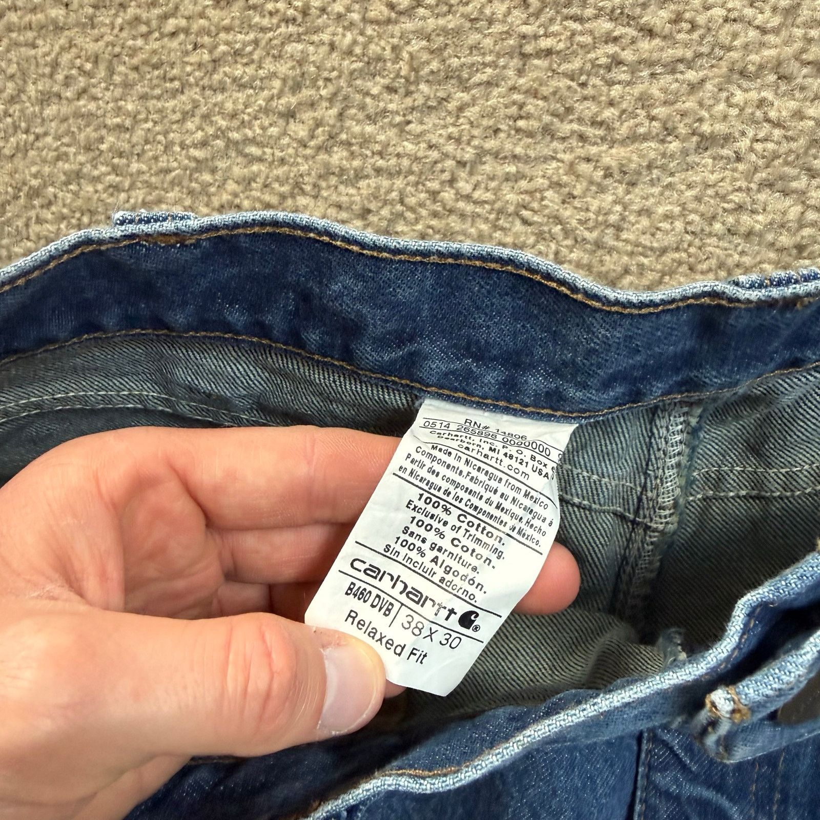 Carhartt Vintage Carhartt Relaxed Fit Jeans Size US 38 / EU 54 - 4 Thumbnail