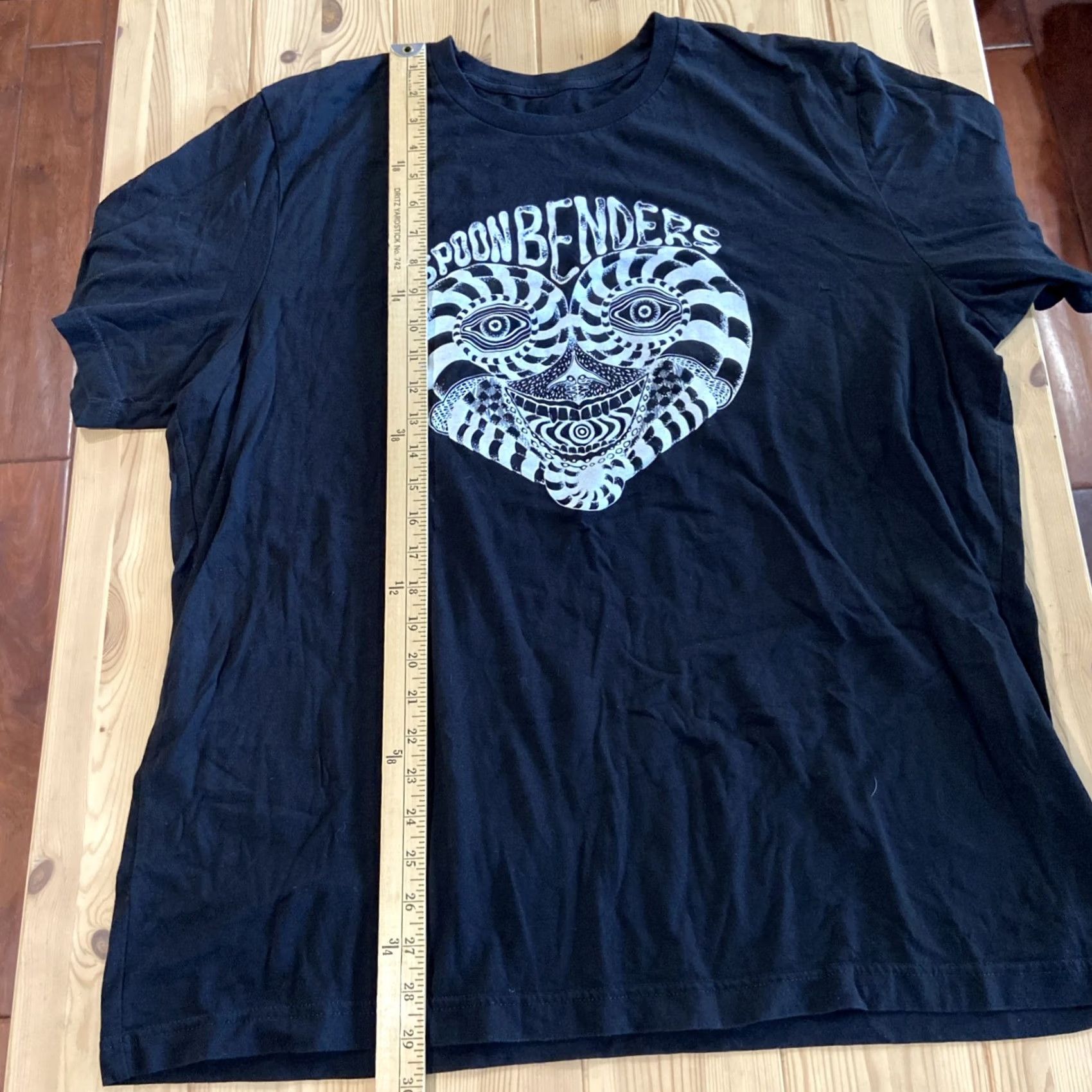 Garage Spoon Benders Portland Audiotree Garage Psych Garage Band Shirt XL Black Mens T-Shirt Band Shirt G--2025 Size US XL / EU 56 / 4 - 4 Thumbnail