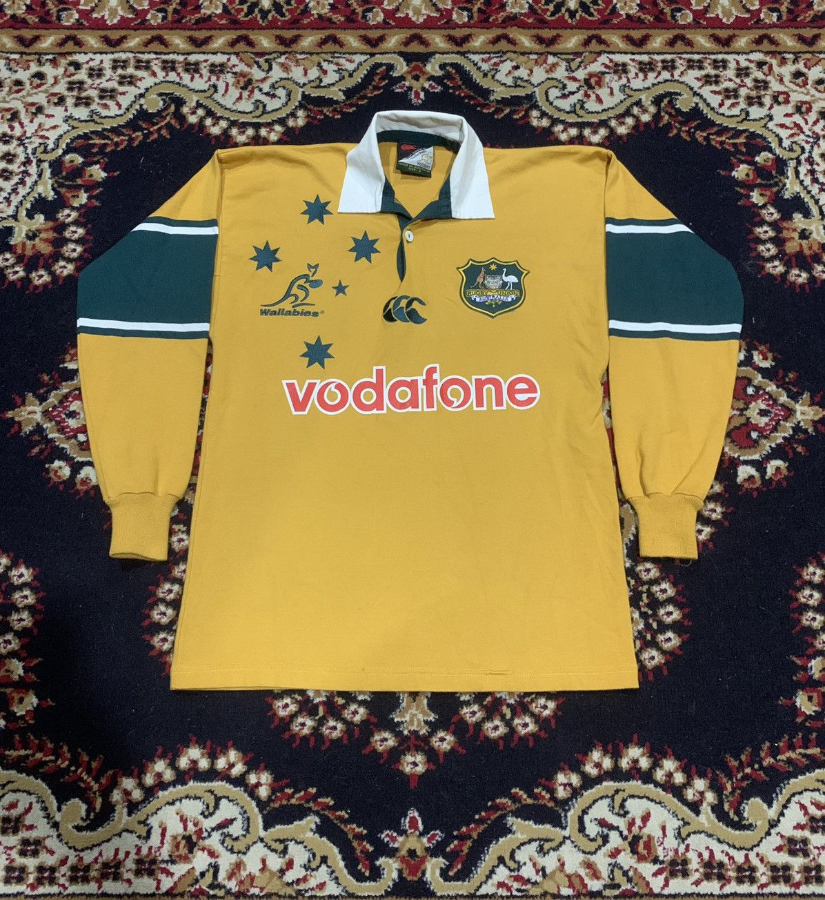 🔥Vintage Canterbury Wallabies Vodafone Australia Rugby