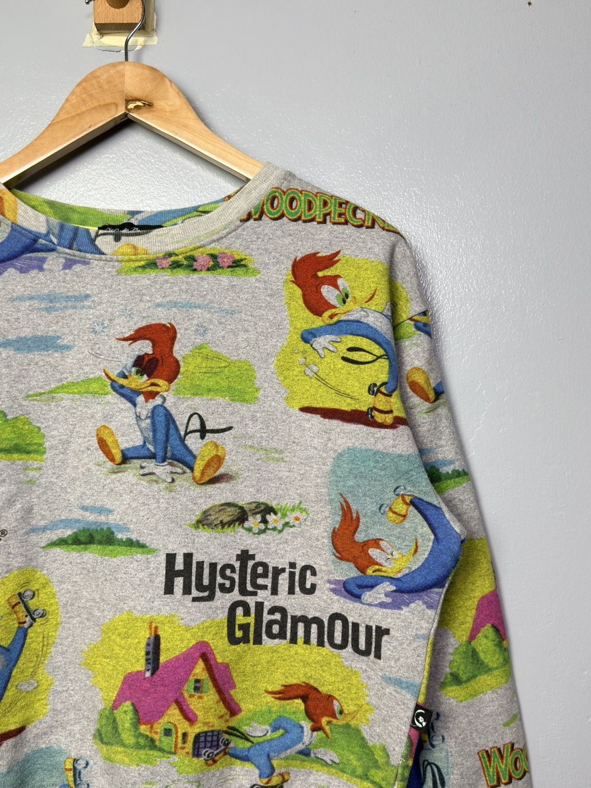Hysteric Glamour Hysteric Glamour Woody Woodpecker Sweatshirt Size US M / EU 48-50 / 2 - 2 Thumbnail