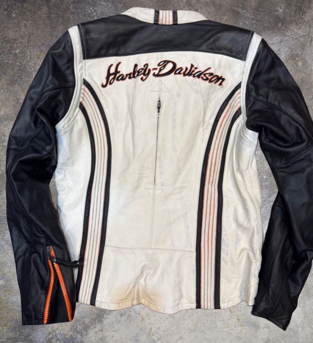Harley Davidson Harley Davidson Leather Jacket Bike Vintage Size US M / EU 48-50 / 2 - 1 Thumbnail