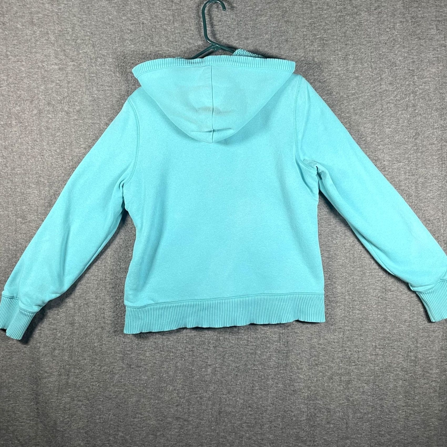 Aeropostale AeroPOSTALE Hoodie Juniors XL Blue Sherpa Lined NYC 1987 Graphic Logo Zip Pockets Hooded Crew Neck Mens Womens Girls Boys Size XL / US 12-14 / IT 48-50 - 2 Thumbnail
