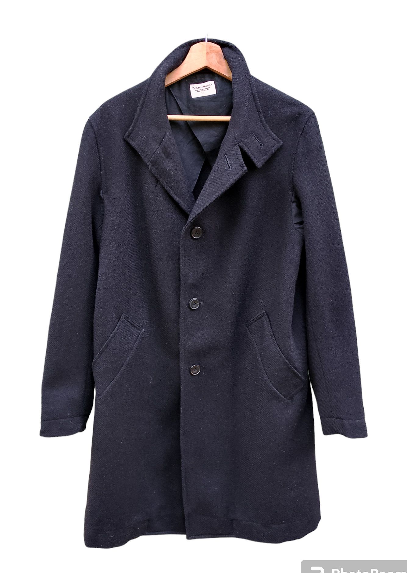 Nudie Jeans Nudie Jeans Wool Long Jacket Size US M / EU 48-50 / 2 - 2 Thumbnail