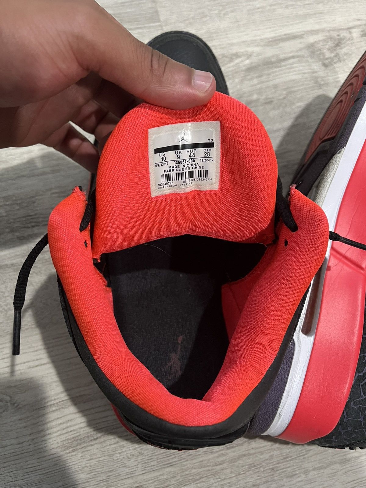 Jordan Brand AJ3 “crimson” Size US 10 / EU 43 - 4 Thumbnail