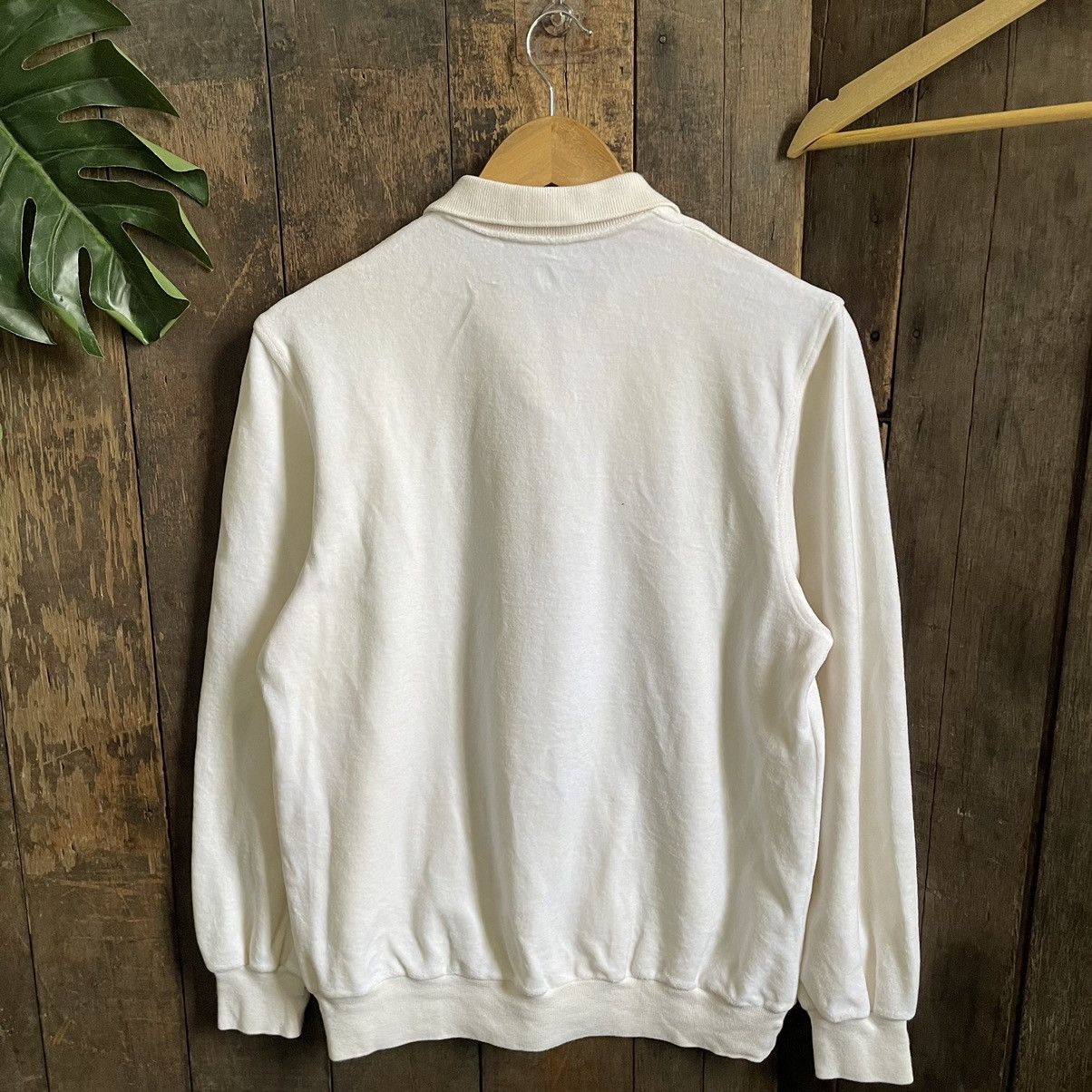 Vintage × Yves Saint Laurent YSL half button sweatshirt Size US S / EU 44-46 / 1 - 2 Thumbnail