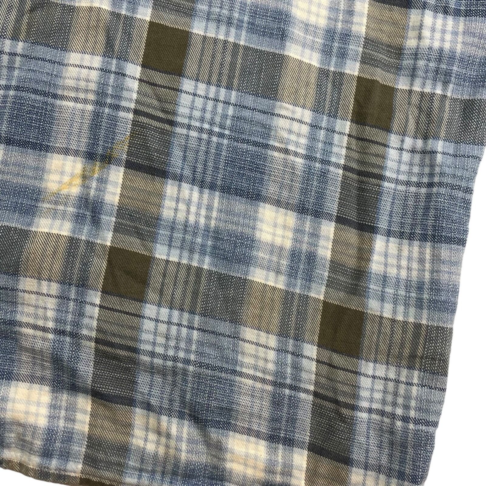 Orvis Orvis Men's 100% Cotton Active Fit L/S Work Shirt Indigo Blu Size US XL / EU 56 / 4 - 8 Thumbnail