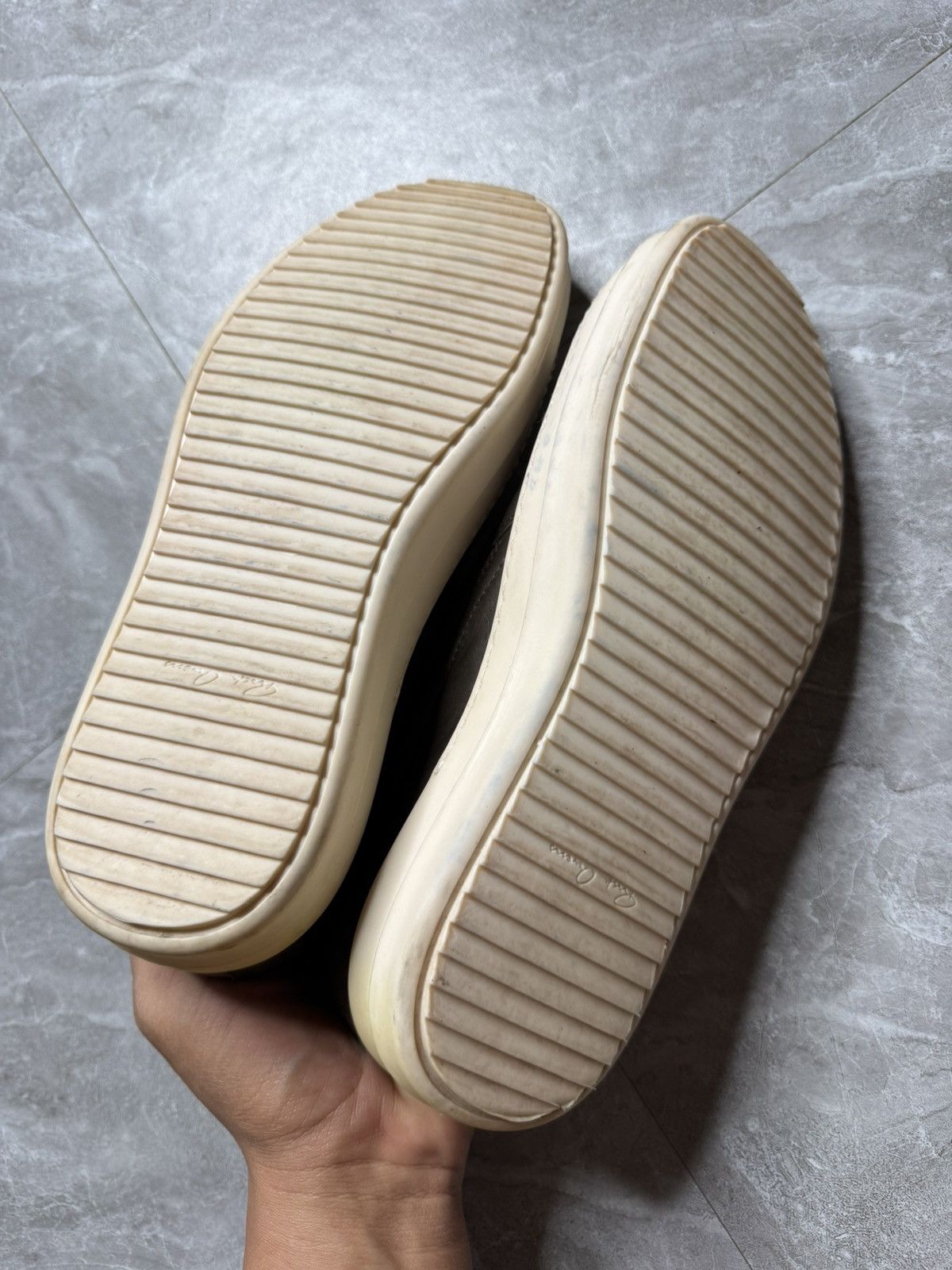 Rick Owens Rick Owens Low Top Boat Sneakers “Mainline” Olive CW Size US 6 / EU 39 - 4 Thumbnail