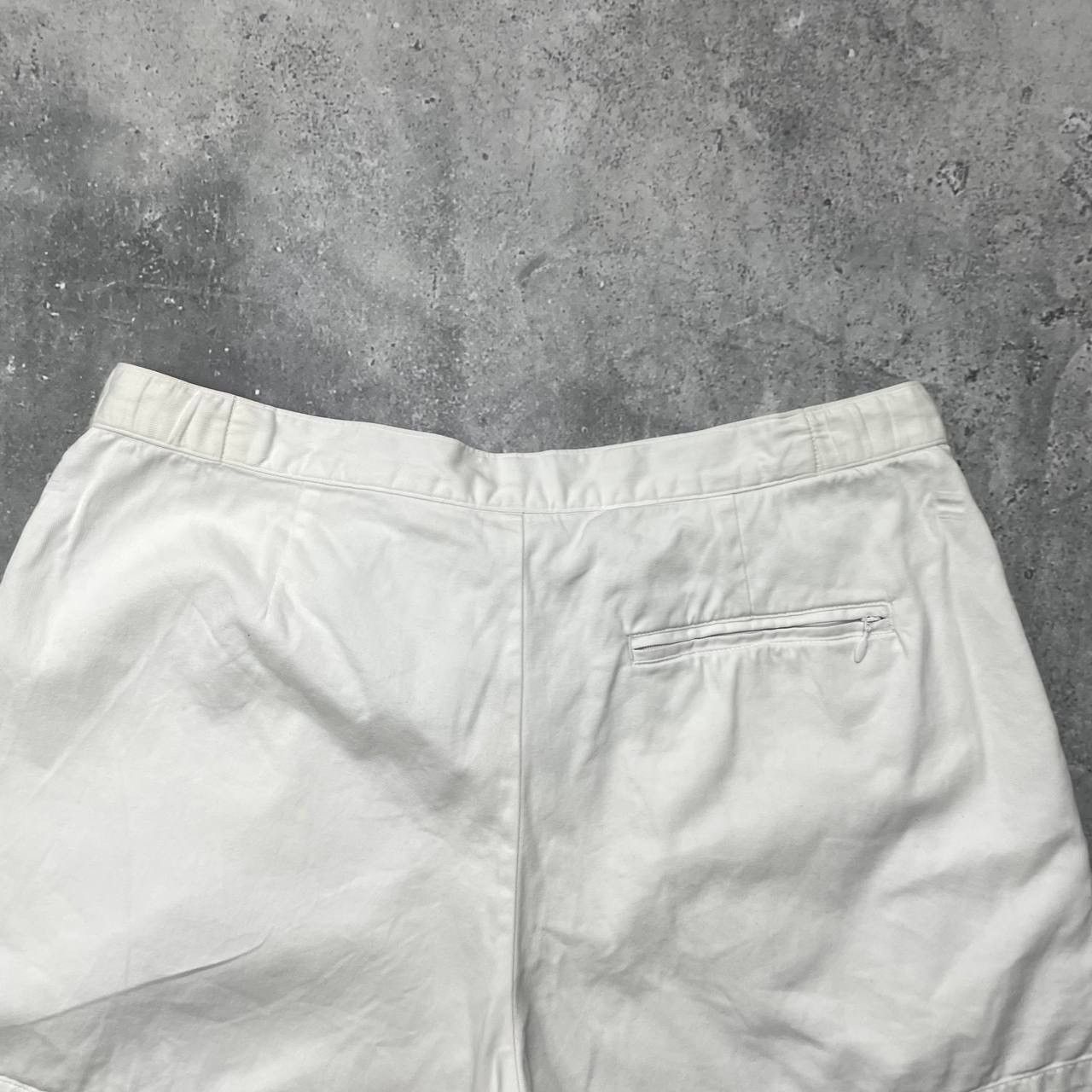 Vintage Vintage 90s Nike Court Tennis Cotton Shorts White Size 36 Size US 36 / EU 52 - 14 Thumbnail