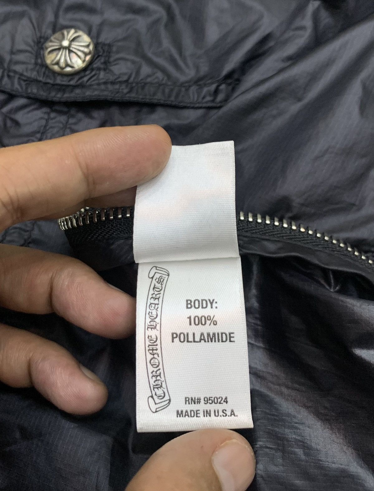 Chrome Hearts Cross Patch Nylon Windbreaker Jacket Size US M / EU 48-50 / 2 - 9 Thumbnail