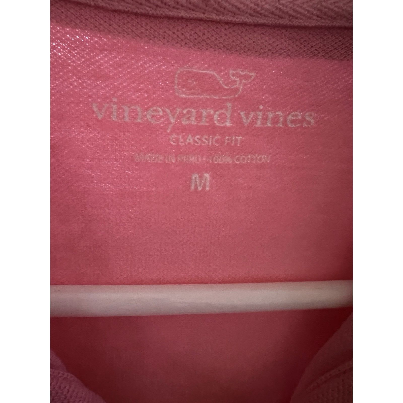 Vineyard Vines Vineyard Vines Pink Classic Fit Polo Shirt Mens Medium Size US M / EU 48-50 / 2 - 5 Thumbnail