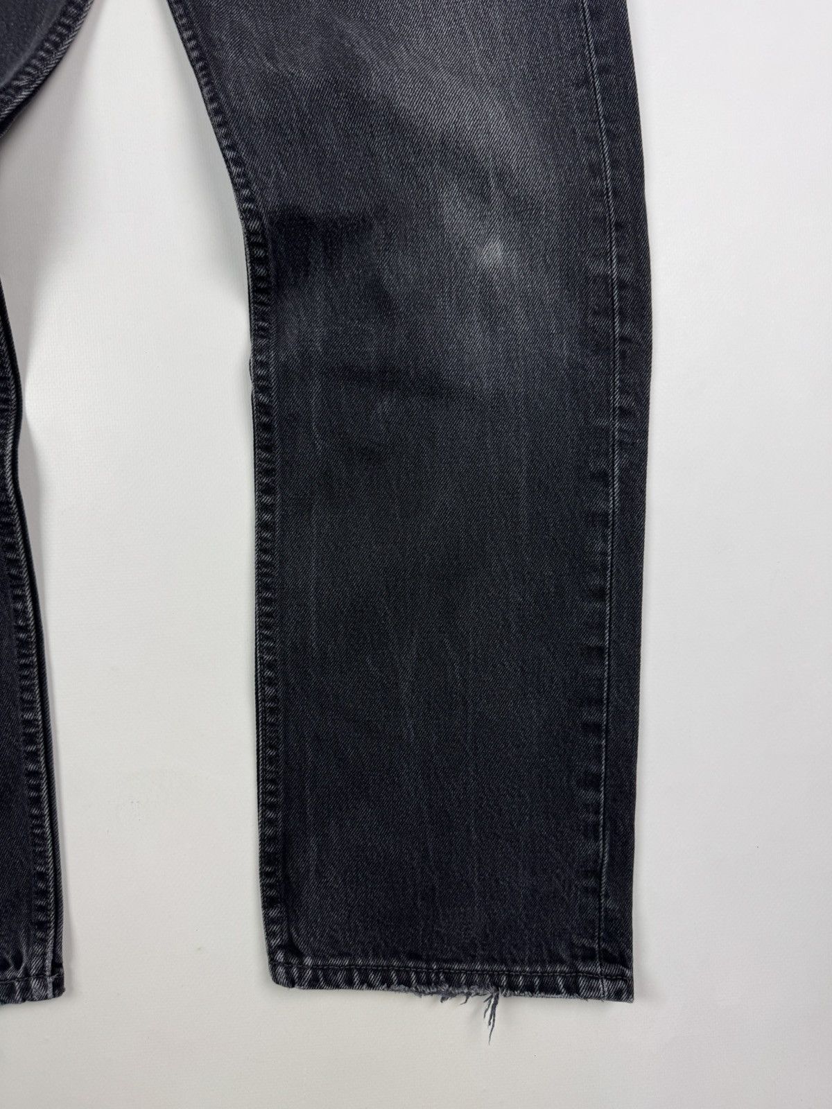 Levi's 1990’s Vintage Distressed Levi’s 501 Washed Gray Jeans Pants Size US 31 - 3 Thumbnail