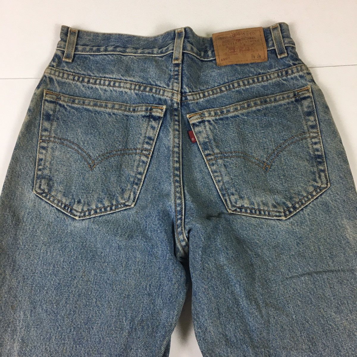 Levi's Vintage y2k Levi’s 550 Relaxed Fit Student Size US 28 / EU 44 - 8 Thumbnail