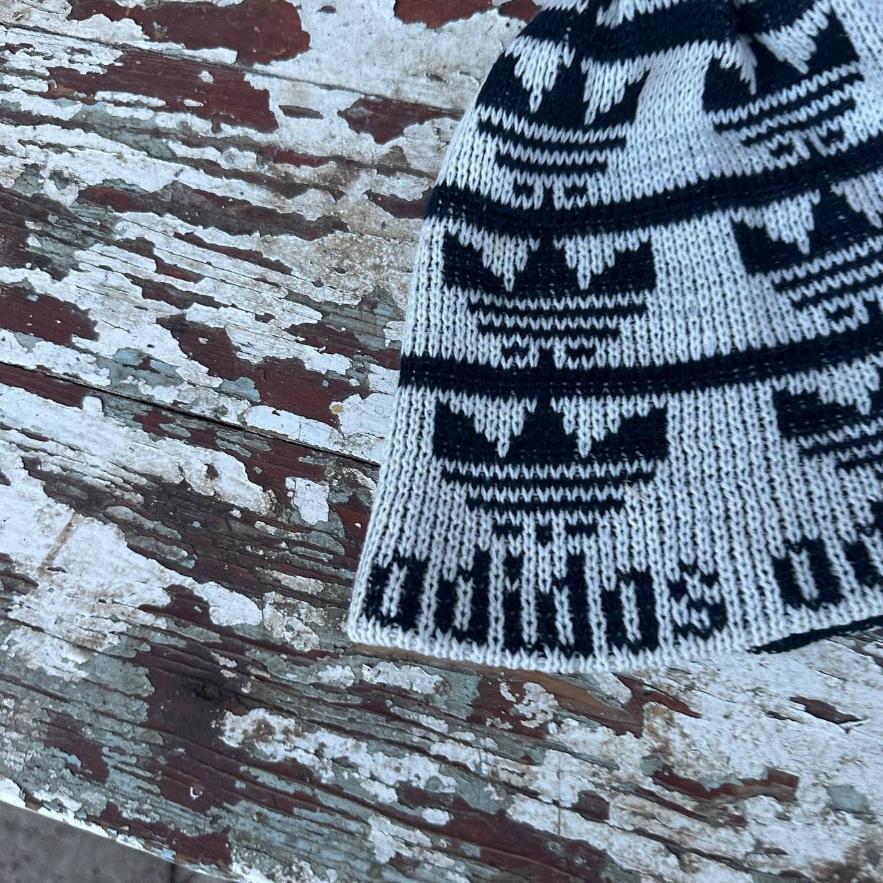 POST ARCHIVE FACTION (PAF) Vintage Ulta Rare Knit Adidas Hat Cap Overprinted 90s Y2K Size ONE SIZE - 2 Thumbnail