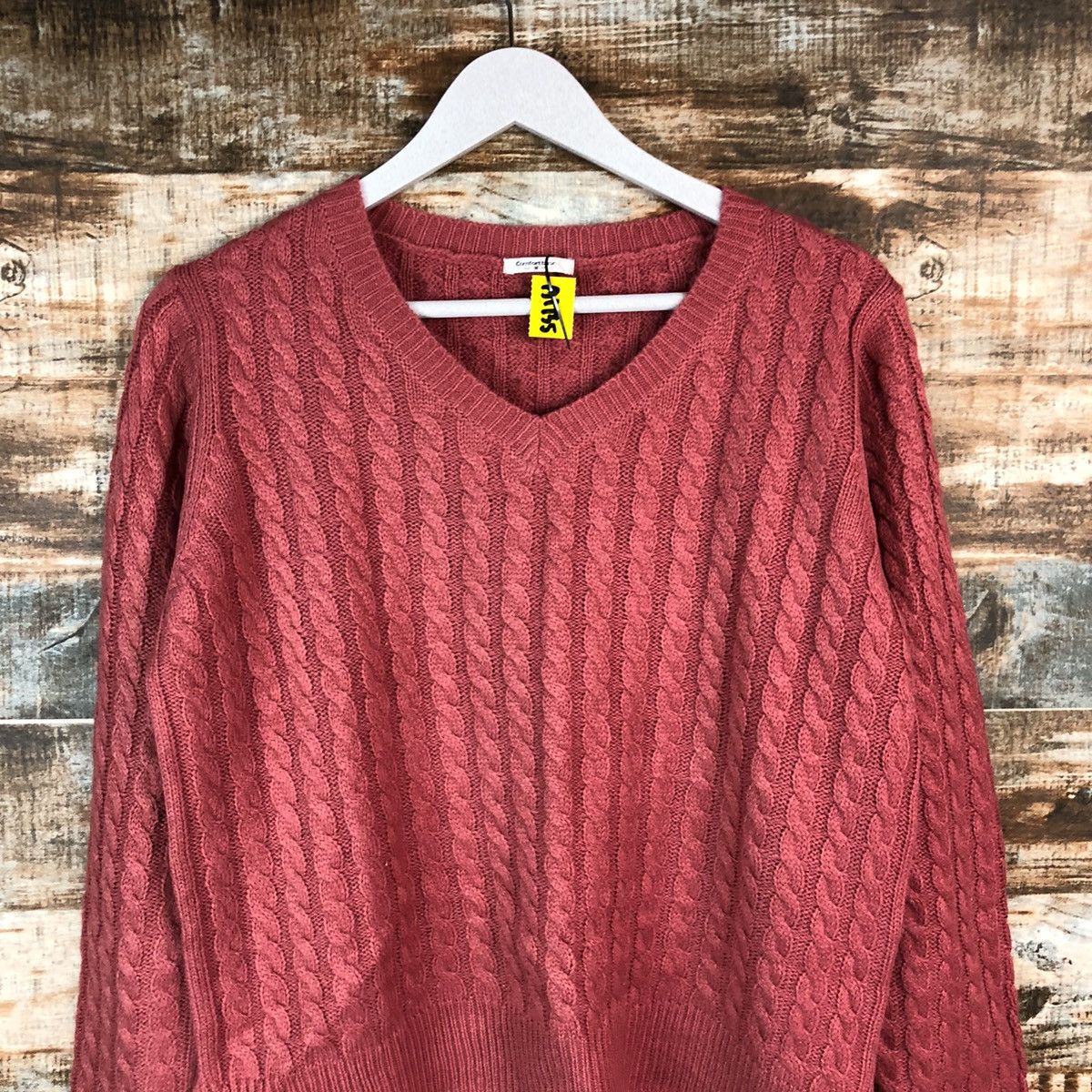 Homespun Knitwear × Japanese Brand Comfart Basic Pink Knitwear #A1735 Size M / US 6-8 / IT 42-44 - 5 Thumbnail