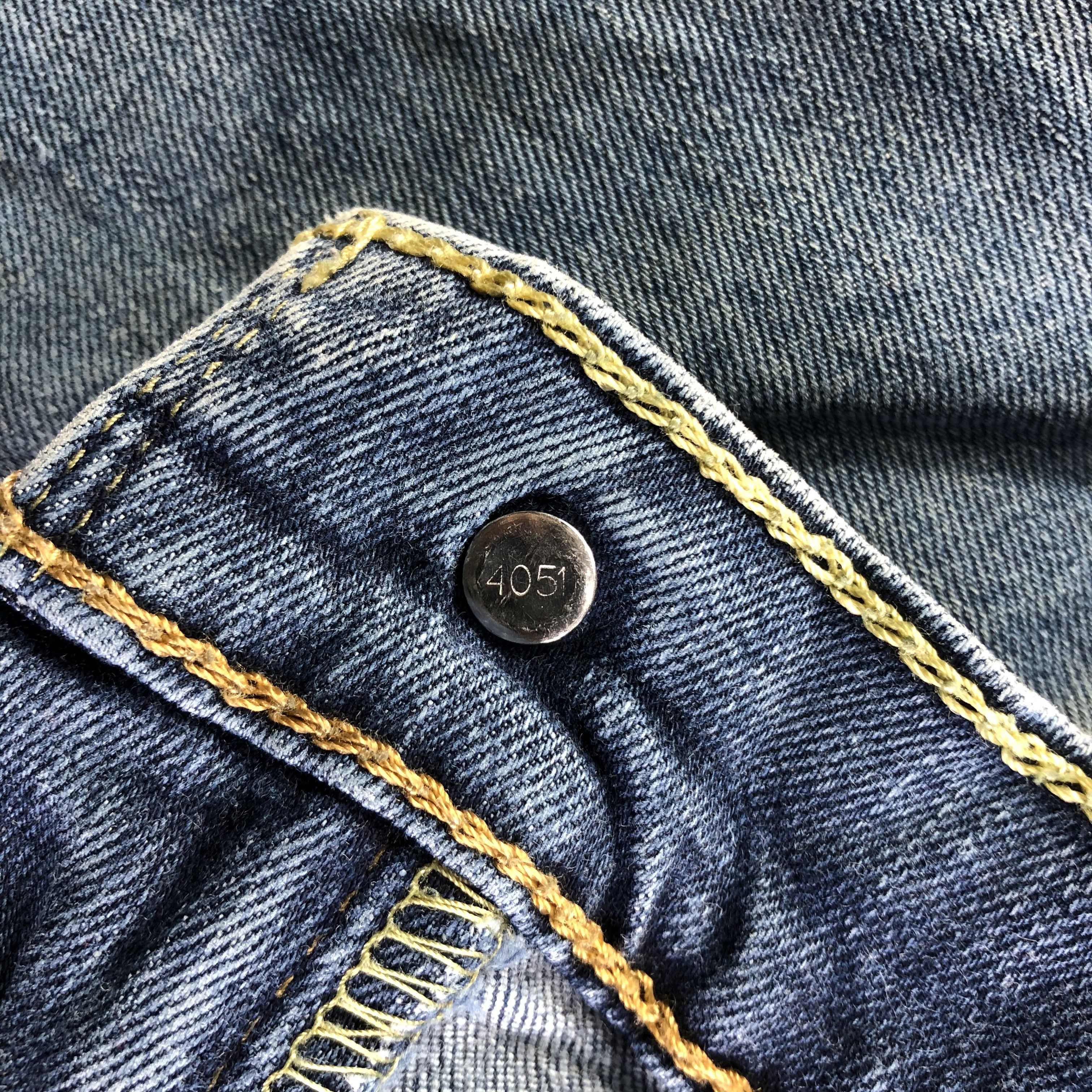 Levi's Vintage Blue Wash Levis 514 Jeans-J4229 Size US 34 / EU 50 - 10 Thumbnail