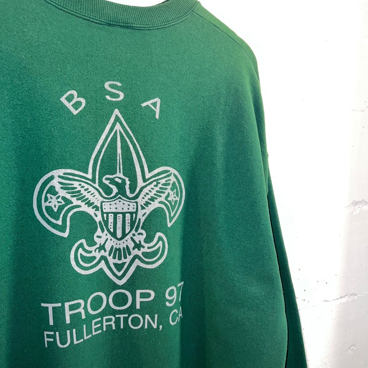 Hanes Vintage Boy Scouts ‘Troop 97’ Crewneck Sweatshirt Size US XXL / EU 58 / 5 - 7 Thumbnail