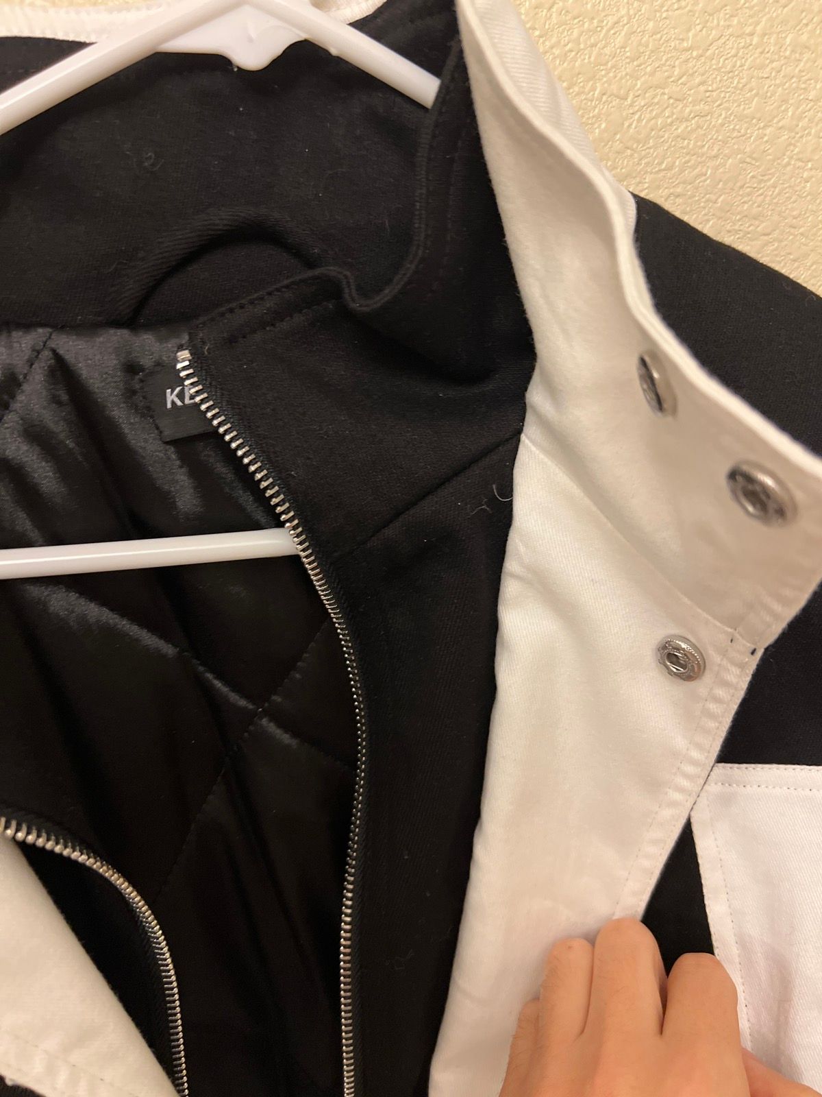 Streetwear Black Star Denim Bomber Jacket Size US XL / EU 56 / 4 - 2 Preview
