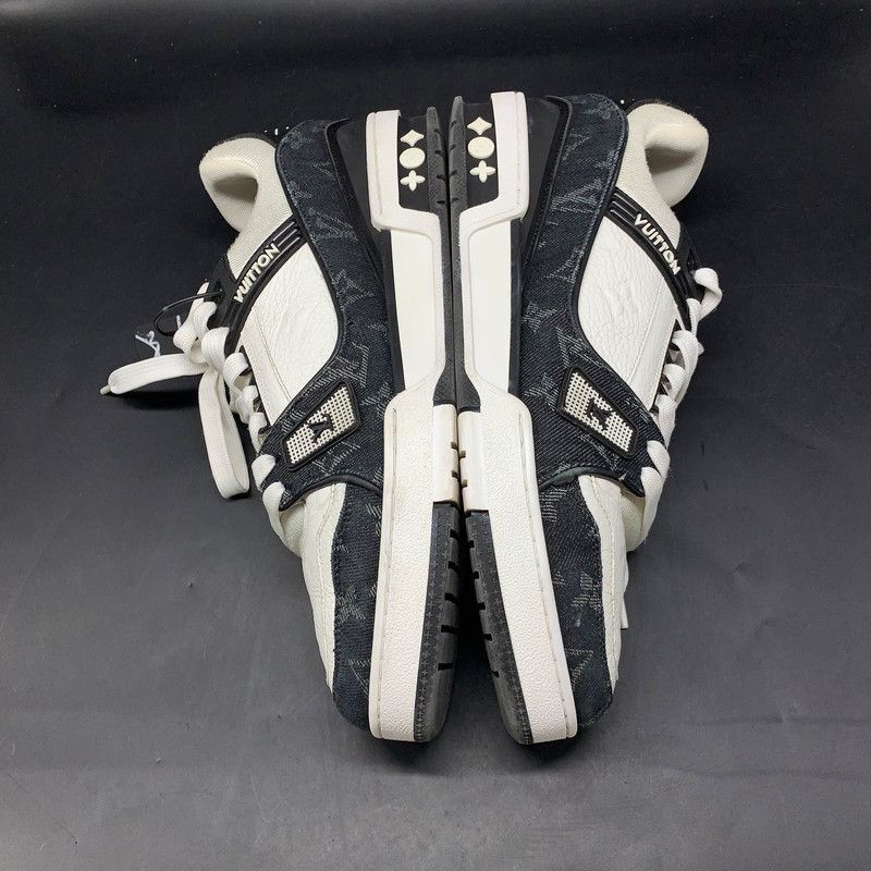 Louis Vuitton Louis Vuitton Panda Print Low-Top Sneakers -2508 Size US 8 / EU 41 - 8 Thumbnail