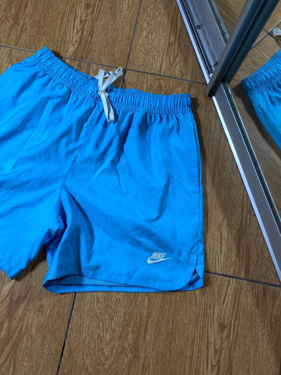 Nike × Vintage Man Nike Nylon Shorts Vintage Mini Logo Streetwear Drill Size US 34 / EU 50 - 19 Thumbnail