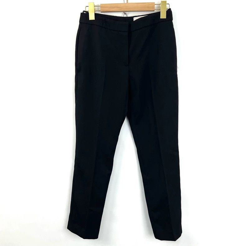 Alexander McQueen Alexander Mcqueen Black casual straight trousers Size 24" / US 00 / IT 34 - 1 Thumbnail