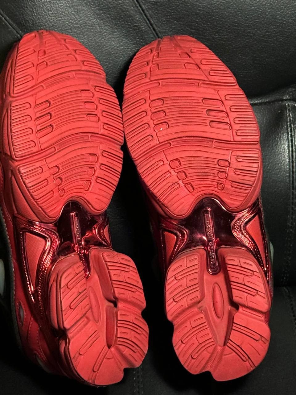 Adidas × Raf Simons 8,5us Adidas Raf Simons Ozweego Scarlet Sneakers Size US 8.5 / EU 41-42 - 9 Thumbnail