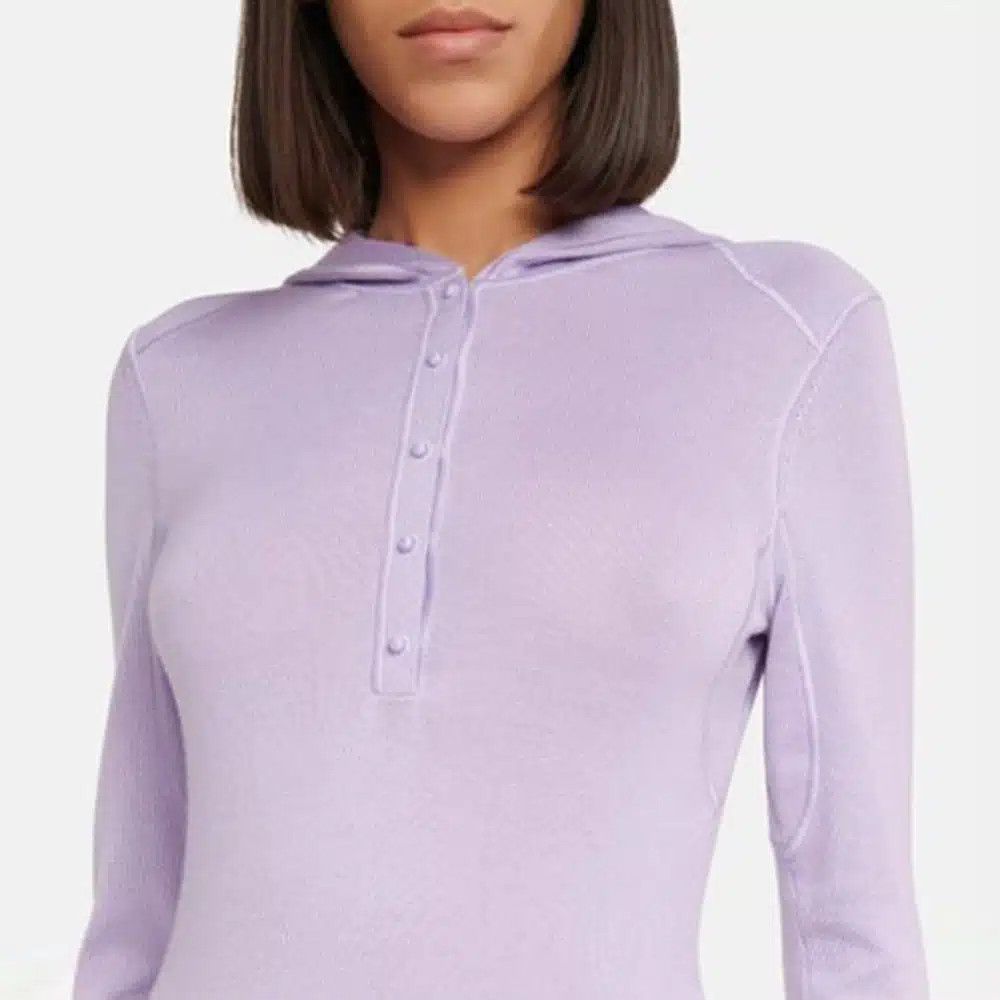 Tom Ford o1loc1c1224 ACK295 Knitted Dress in Lilac Size XS / US 0-2 / IT 36-38 - 3 Thumbnail